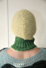 Load image into Gallery viewer, MADE TO ORDER - LIMITED QUANTITIES - GREEN &amp; VANILLA PIERCING BALACLAVA
