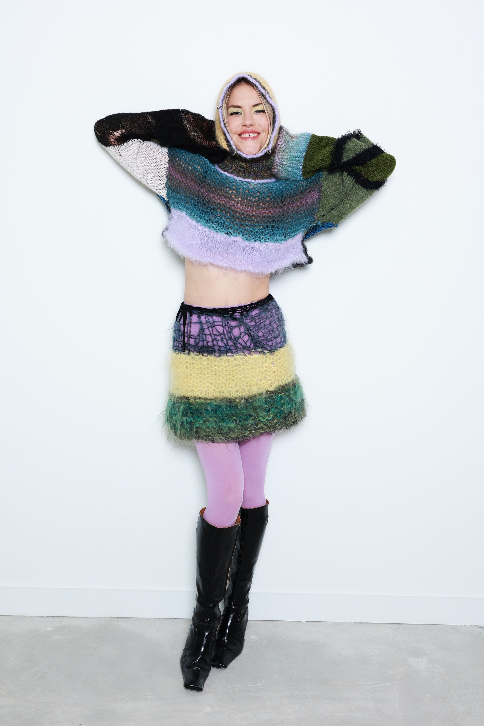 DIVINE BEINGS MINI DREAM SKIRT (STRETCH WAIST)