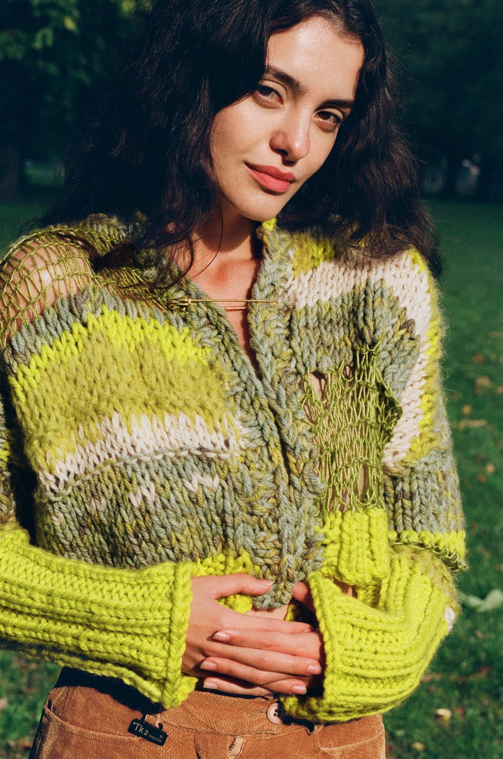 SHE'S SWEET LIKE HONEY, SHARP LIKE A LEMON CARDIGAN