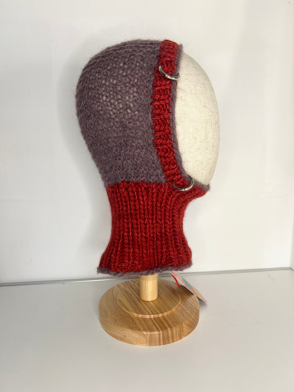 (TWO AVAILABLE RED & PURPLE PIERCING BALACLAVA