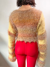 Load image into Gallery viewer, VANILLA &amp; RAINBOW BISCUIT CARDIGAN
