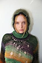 Load image into Gallery viewer, FOREST GREEN, TRUE GREEN &amp; MIDNIGHT PIERCING BALACLAVA
