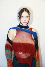 Load image into Gallery viewer, LIGHT GREY-PURPLE &amp; BLACK PIERCING BALACLAVA
