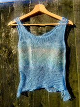 Load image into Gallery viewer, SEA DREAMS COTTON &amp; MOHAIR NET TOP
