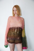 Load image into Gallery viewer, COLOURBLOCK GLITTER JUMPER (CAN BE WORN TWO WAYS)
