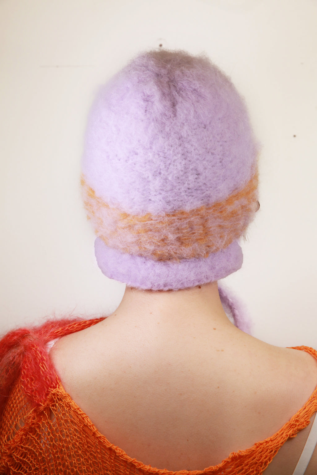 LILAC & MUSTARD PIERCING BONNET