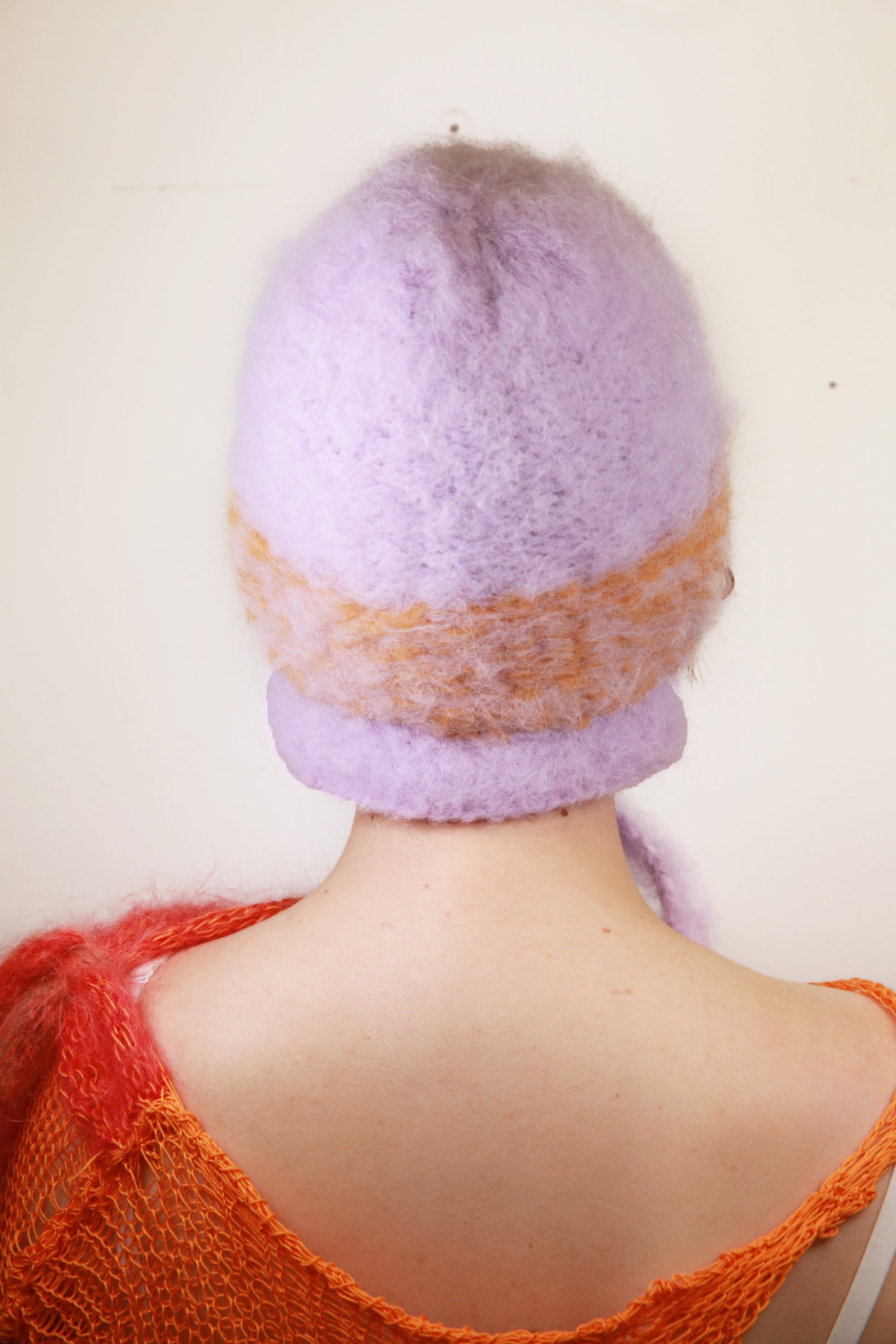 LILAC & MUSTARD PIERCING BONNET