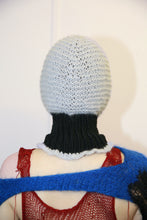 Load image into Gallery viewer, LIGHT GREY-PURPLE &amp; BLACK PIERCING BALACLAVA
