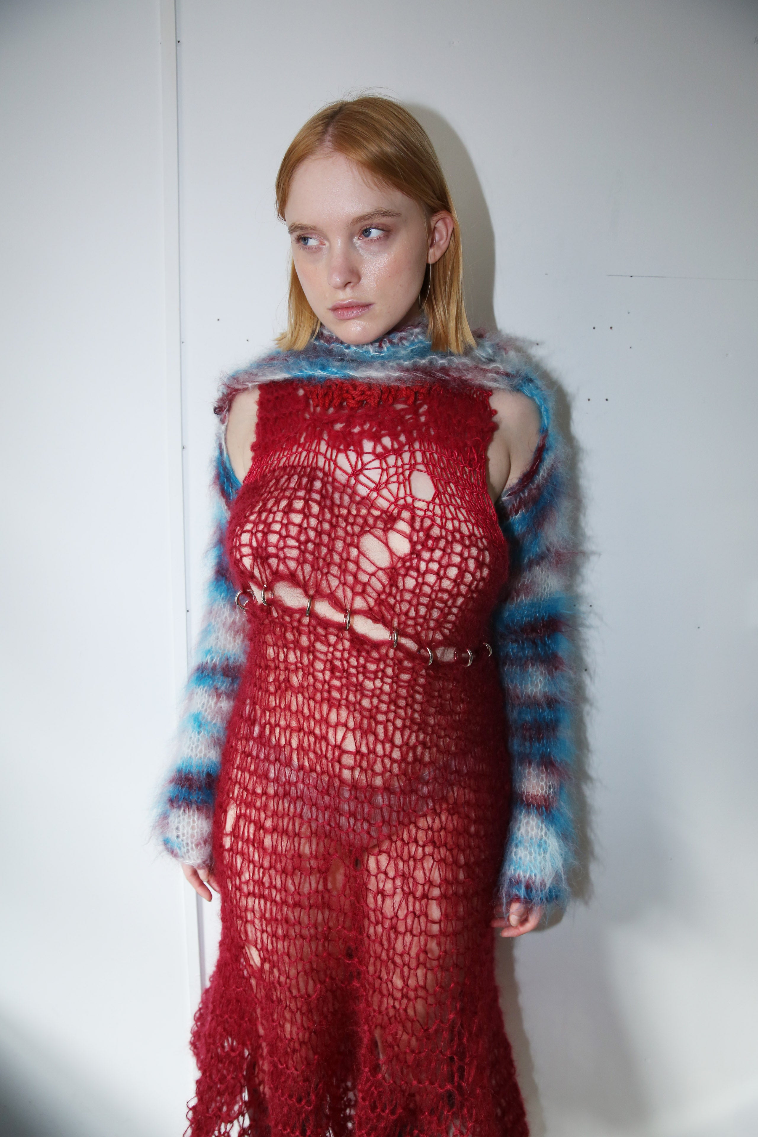 SEEING RED PIERCING DRESS