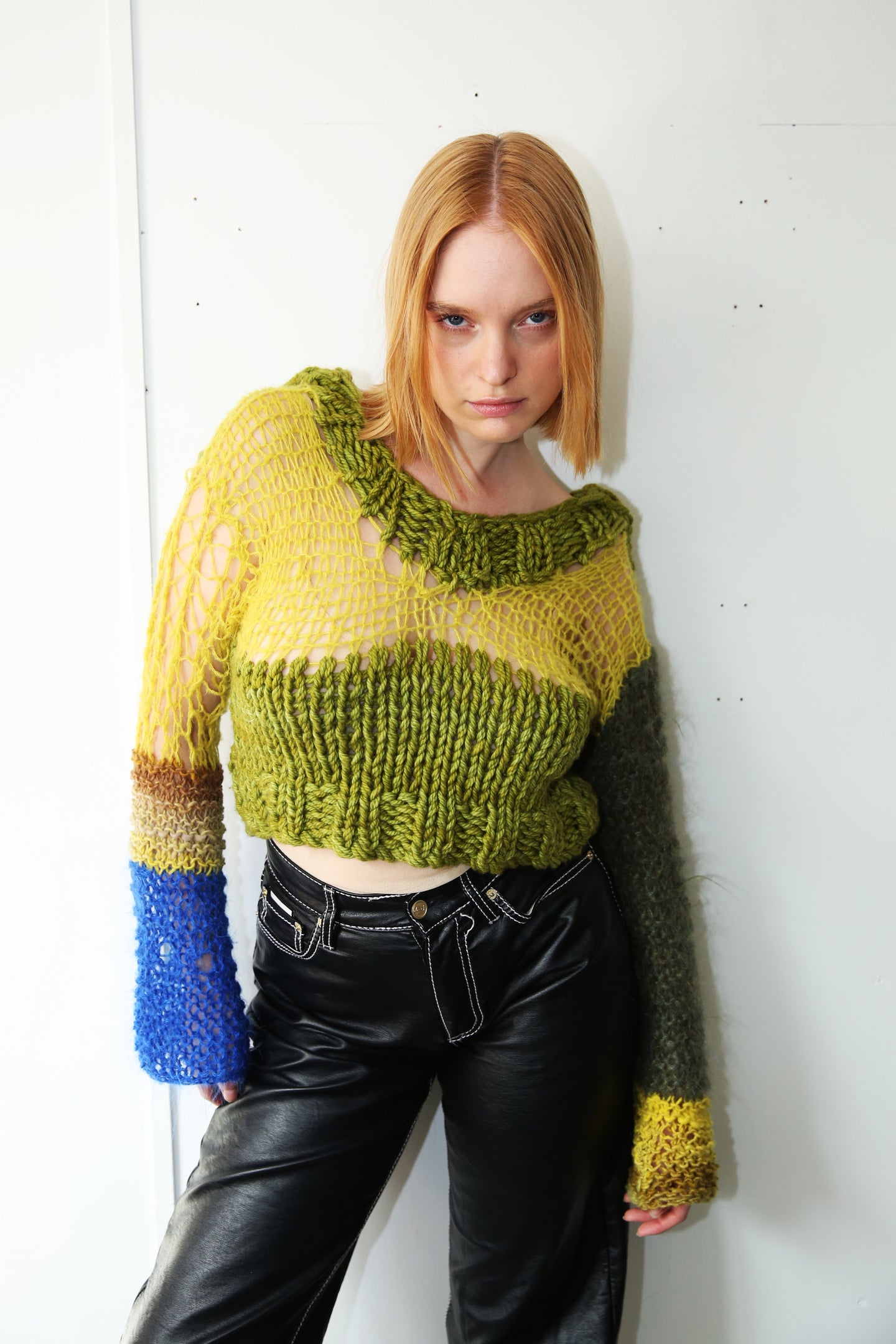 SEEING GREEN CAPELET JUMPER
