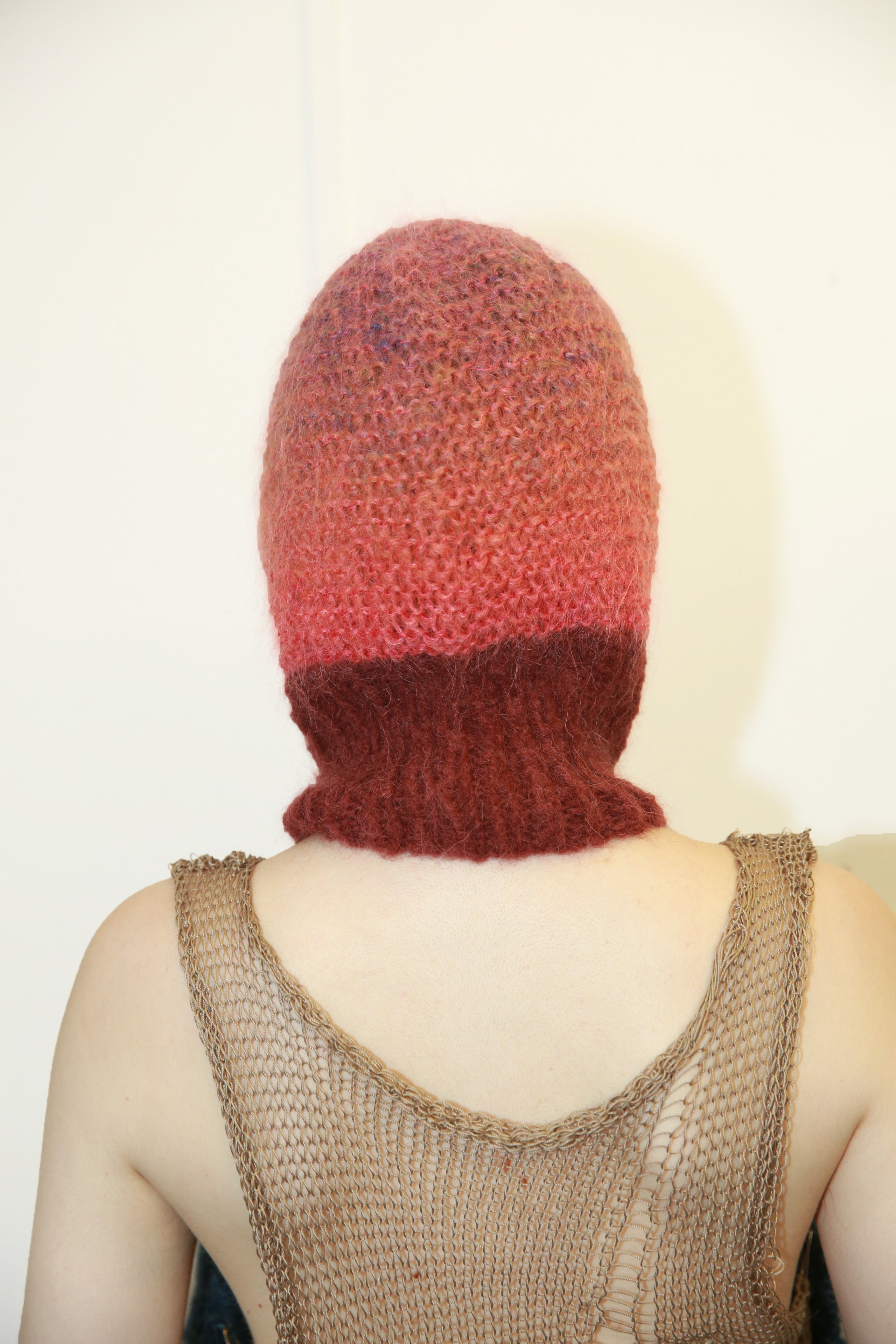 MAROON & CORAL SUNSET BALACLAVA