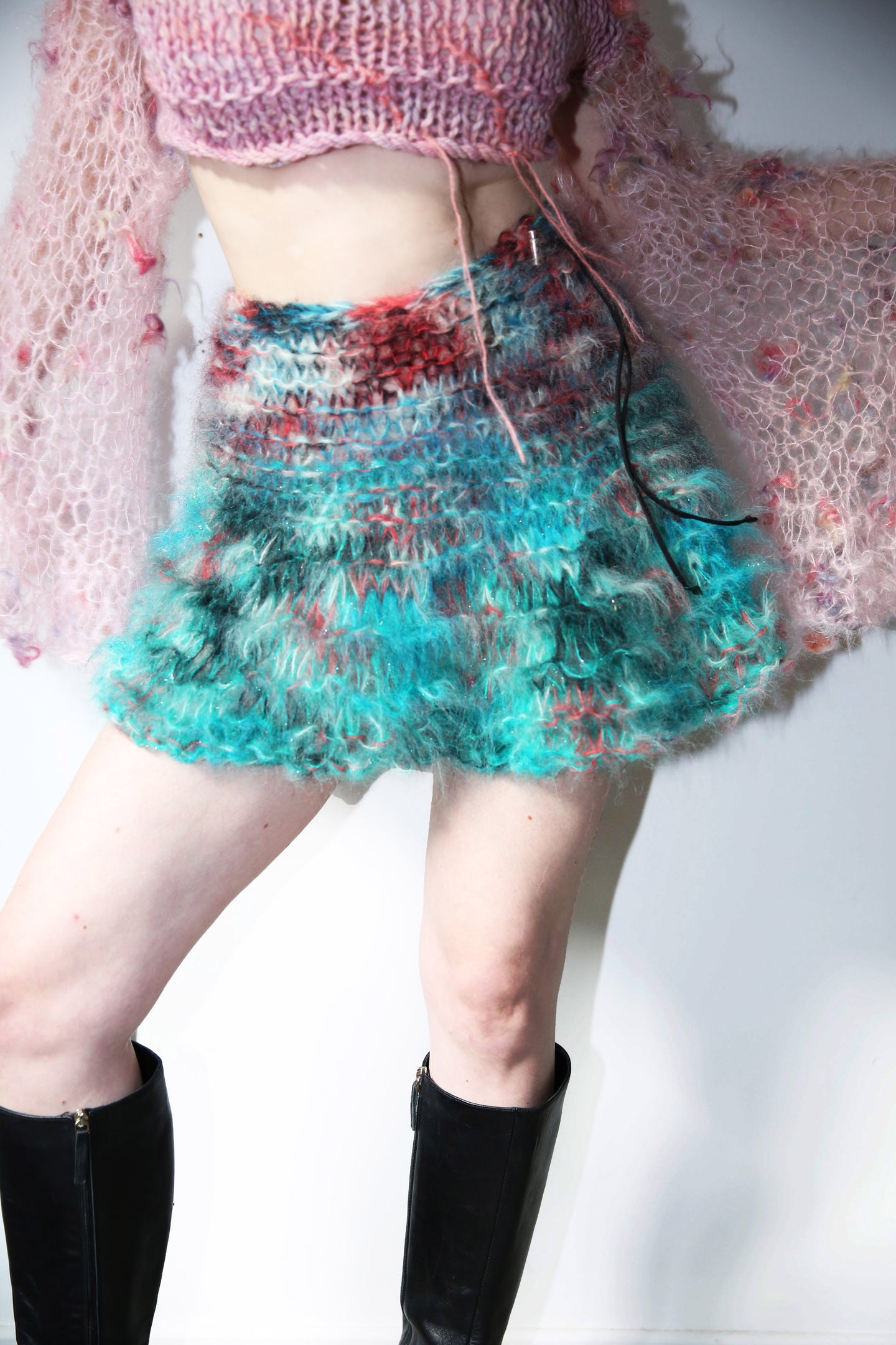 SPACE AGE FLUFFY DREAM SKIRT (ADJUSTABLE)