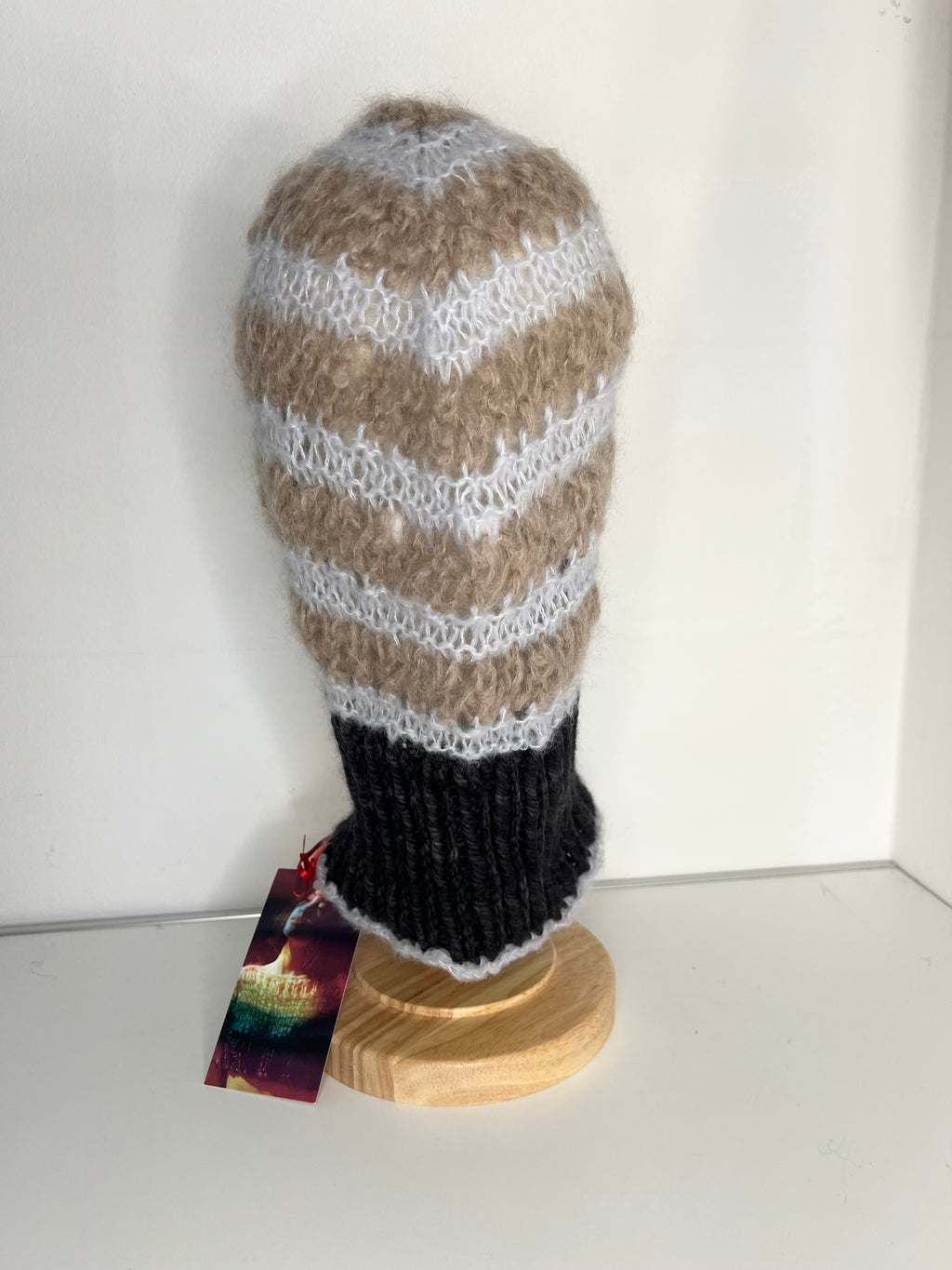 (TWO AVAILABLE) GREY, BEIGE & BLACK PIERCING BALACLAVA