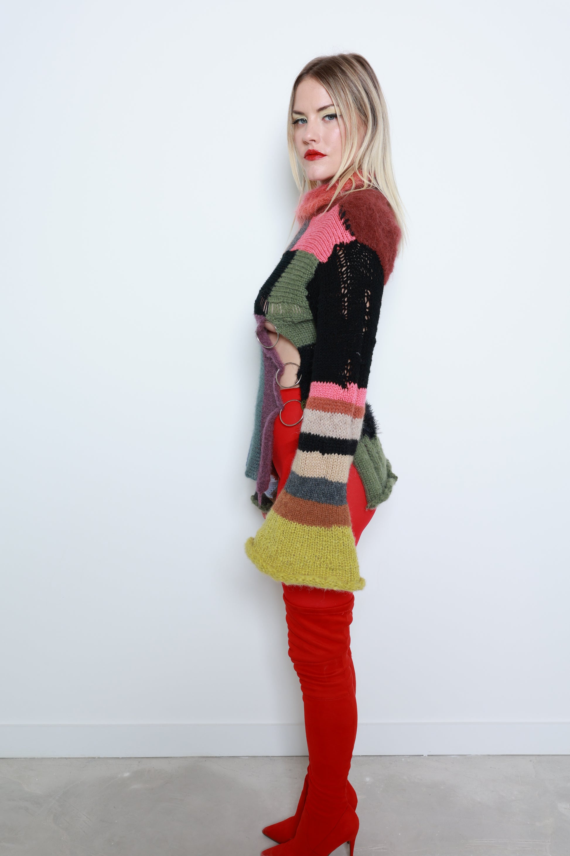 SHE'S A RAINBOW PIERCING JUMPER