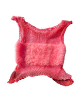 Load image into Gallery viewer, PINK DREAMS COTTON &amp; MOHAIR NET TOP
