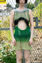 Load image into Gallery viewer, MEAN GREEN MACHINE COTTON PIERCING DRESS
