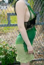 Load image into Gallery viewer, MEAN GREEN MACHINE COTTON PIERCING DRESS
