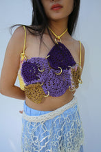 Load image into Gallery viewer, MELLOW YELLOW CROCHET PIERCING TOP
