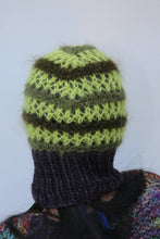 Load image into Gallery viewer, NEON GREEN, KHAKI, OLIVE &amp; CHARCOAL PIERCING BALACLAVA
