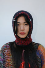 Load image into Gallery viewer, RED &amp; BLACK LIGHTWEIGHT PIERCING BALACLAVA
