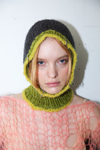 Load image into Gallery viewer, LIME, SOUR YELLOW &amp; BLACK PIERCING BALACLAVA
