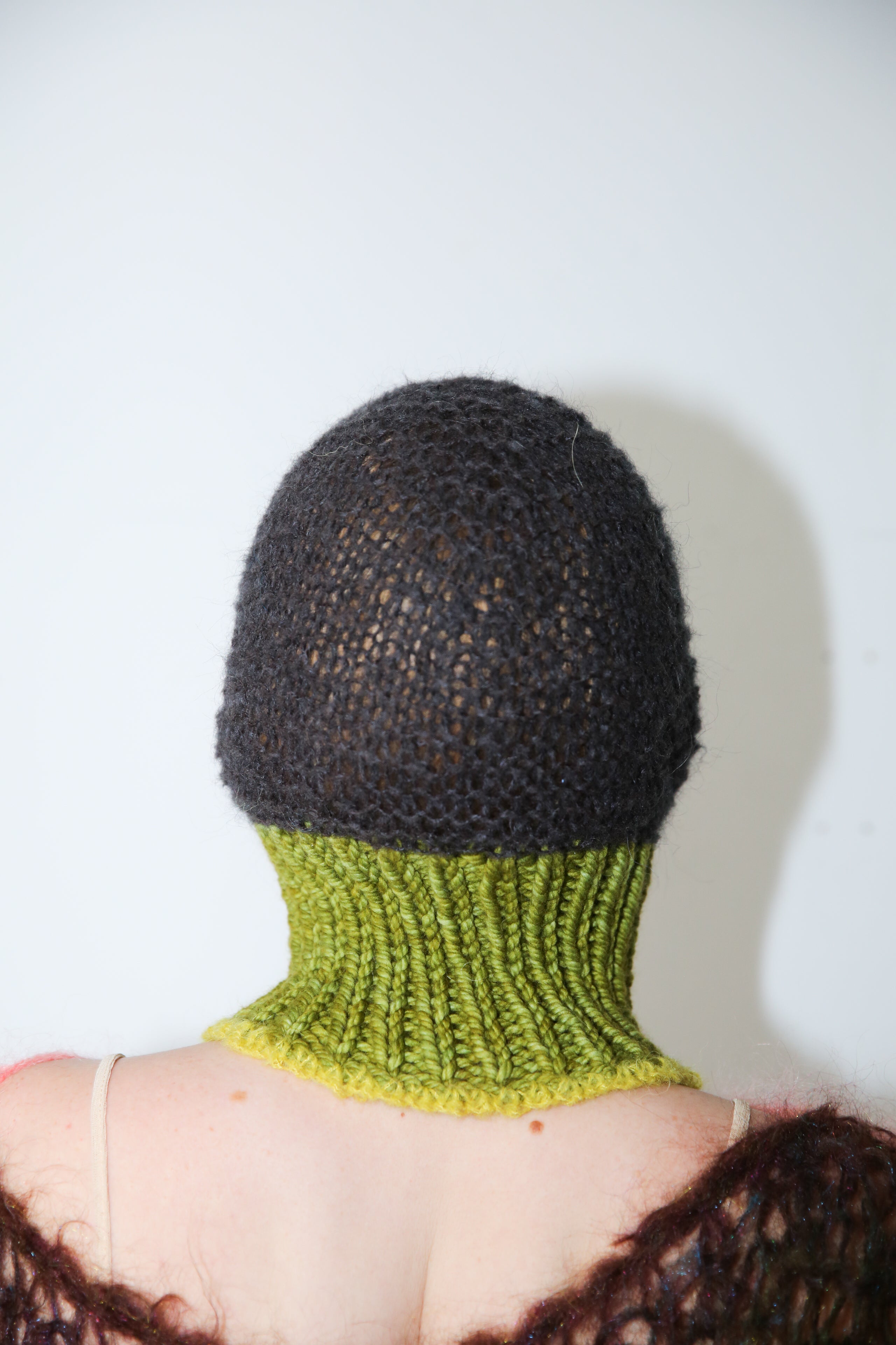 LIME, SOUR YELLOW & BLACK PIERCING BALACLAVA