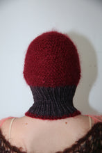 Load image into Gallery viewer, PURPLE-BROWN &amp; CLARET PIERCING BALACLAVA (SILVER RING VERSION)
