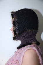 Load image into Gallery viewer, SPACE DYE MIDNIGHT BLUE, MELANGE GREY &amp; PURPLE BROWN PIERCING BALACLAVA
