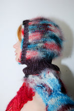 Load image into Gallery viewer, SPACE DYE BLUE &amp; RED, &amp; PURPLE BROWN PIERCING BALACLAVA
