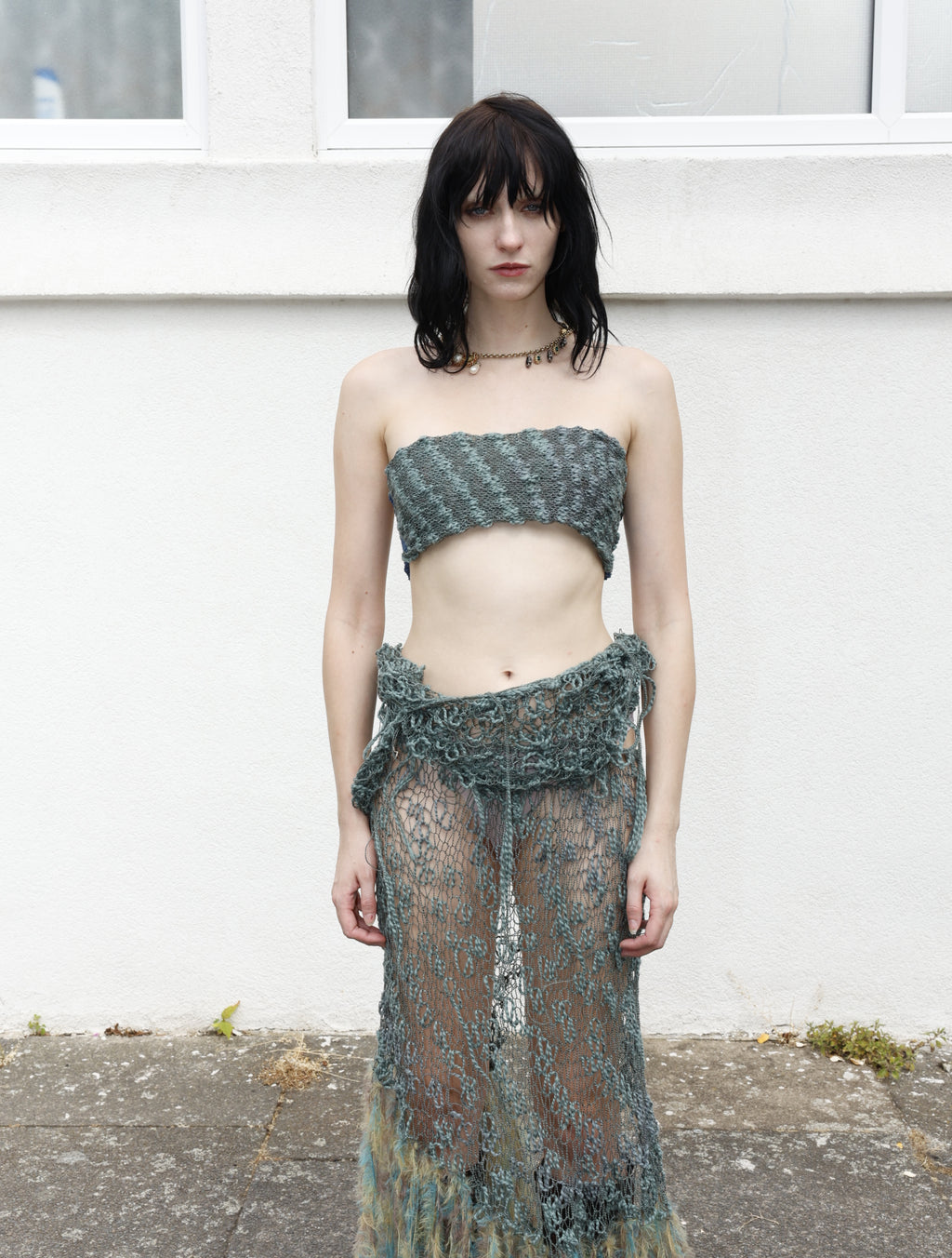 (ONE OF A KIND) THE ROXANNE DRESS & BANDEAU SET