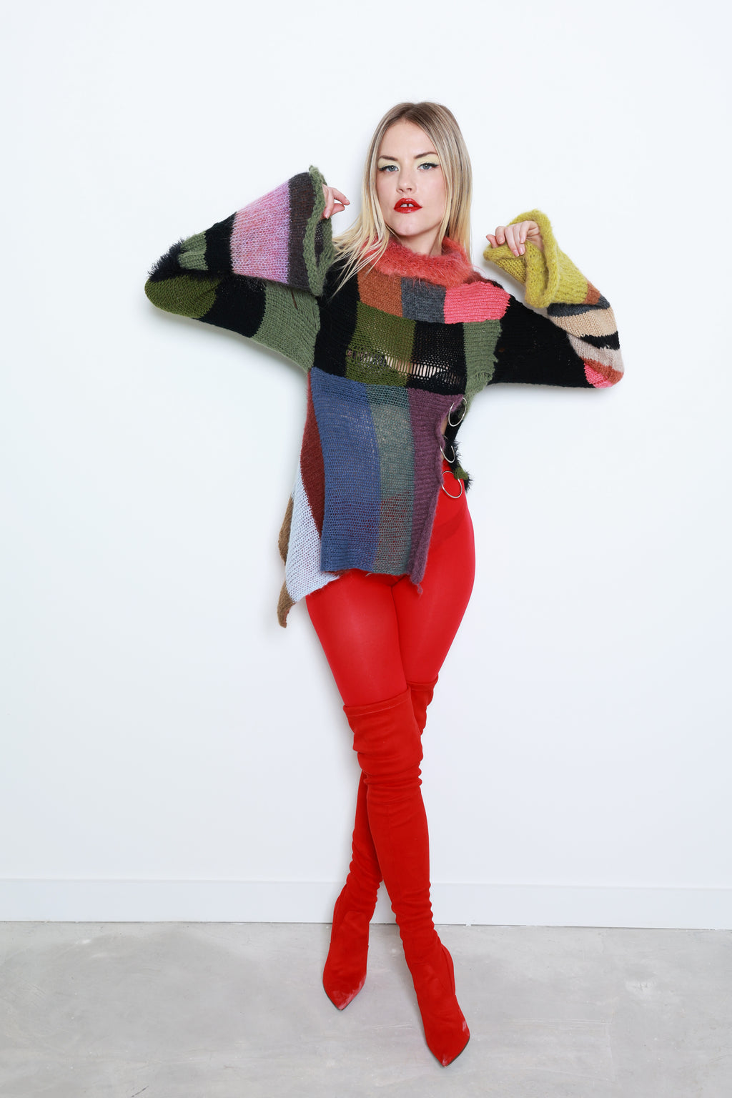 SHE'S A RAINBOW PIERCING JUMPER