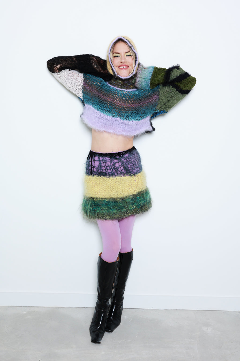 DIVINE BEINGS MINI DREAM SKIRT (STRETCH WAIST)