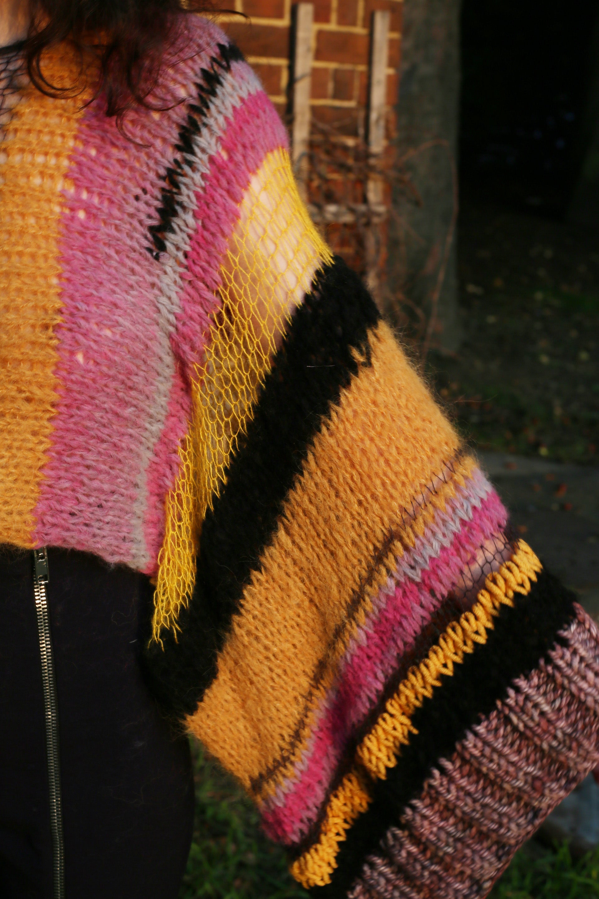STRIPE THE NIGHT JUMPER