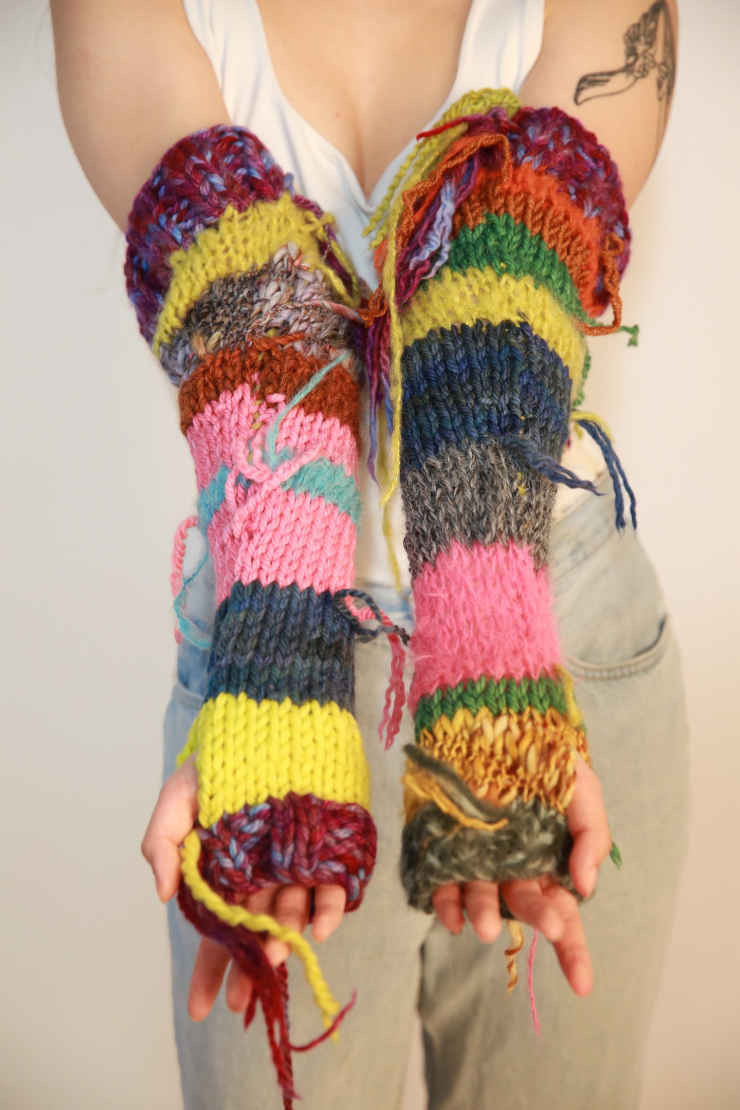 MULTICOLOUR ARMWARMERS |