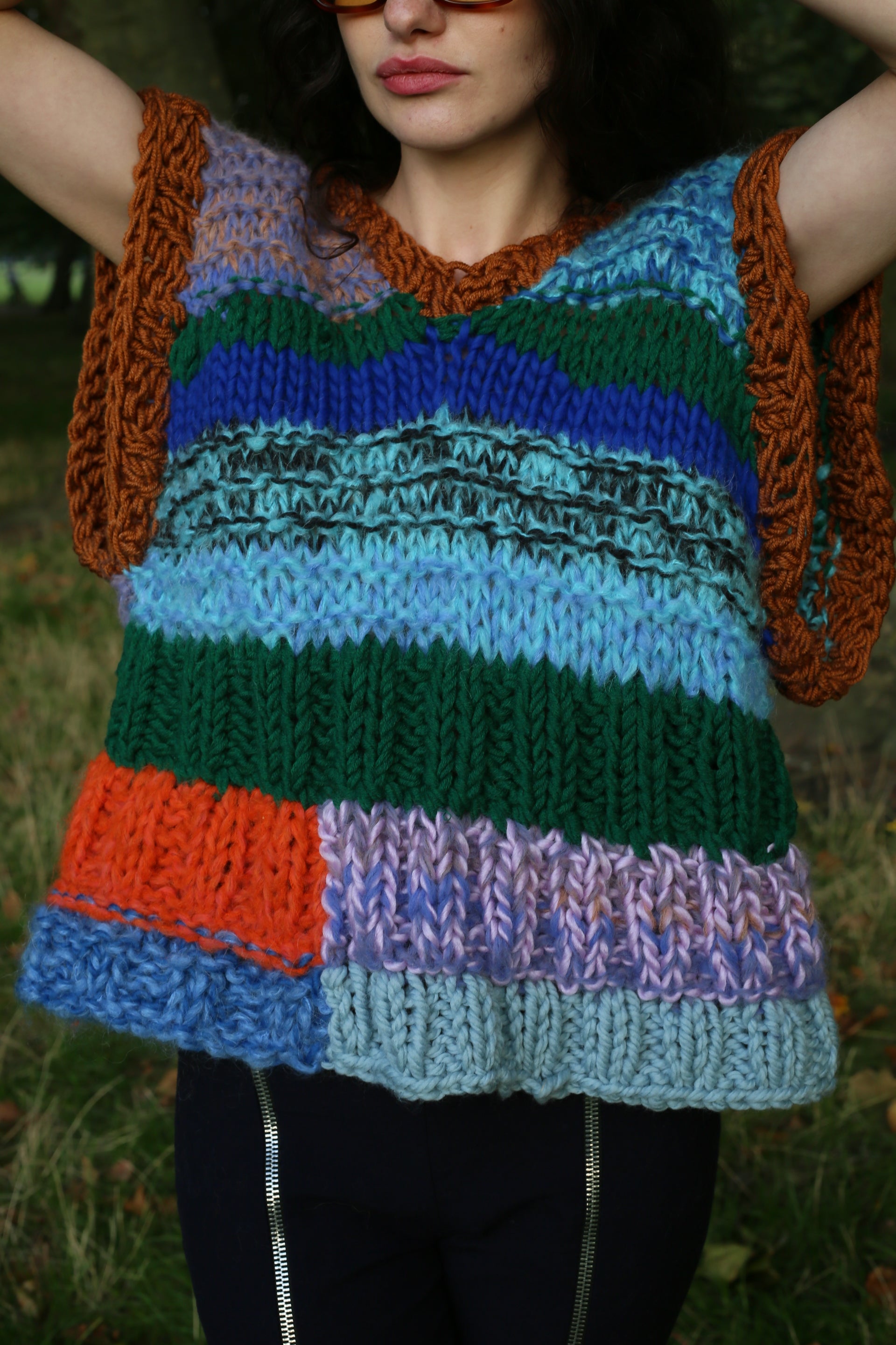READ BETWEEN THE LINES VEST