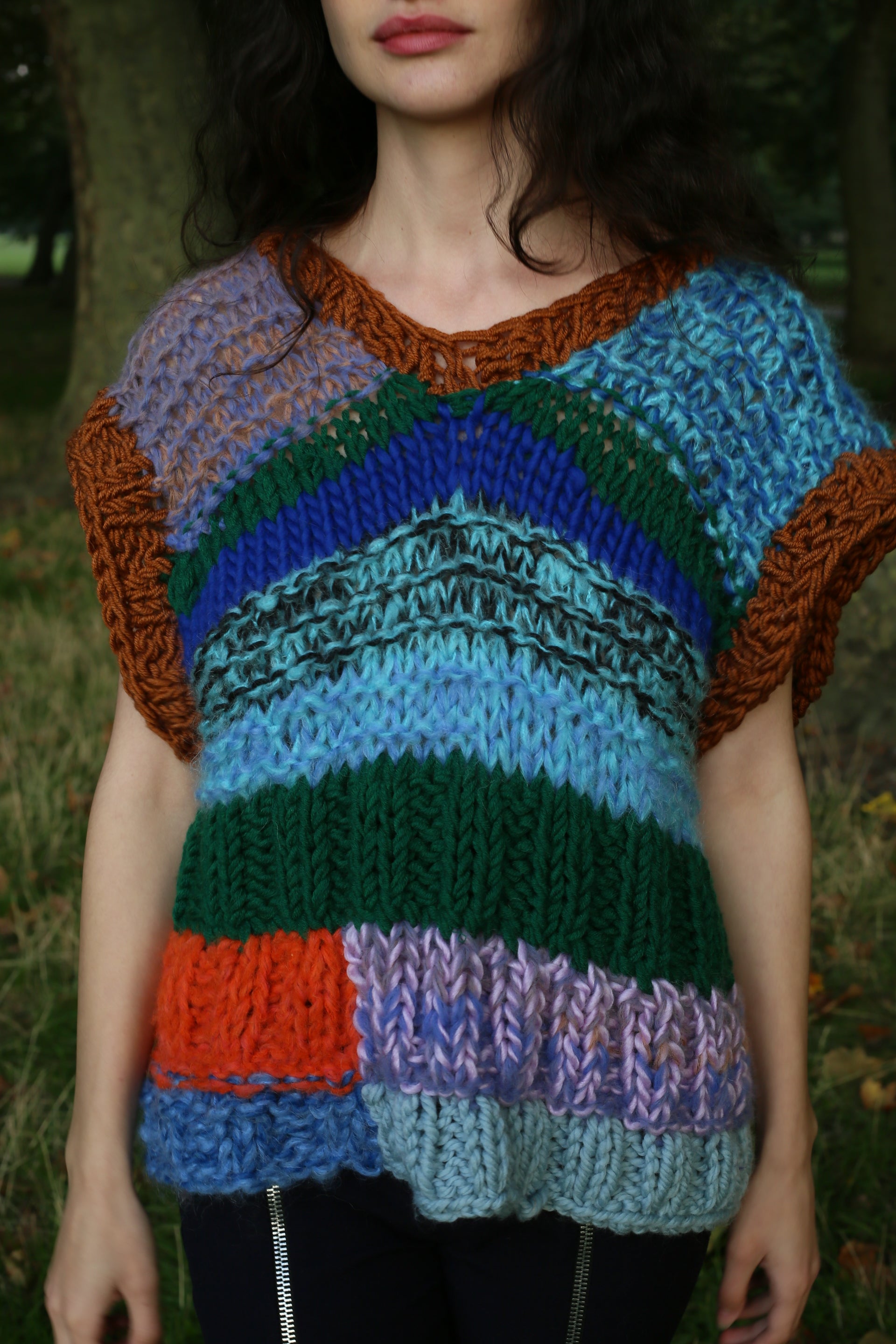 READ BETWEEN THE LINES VEST