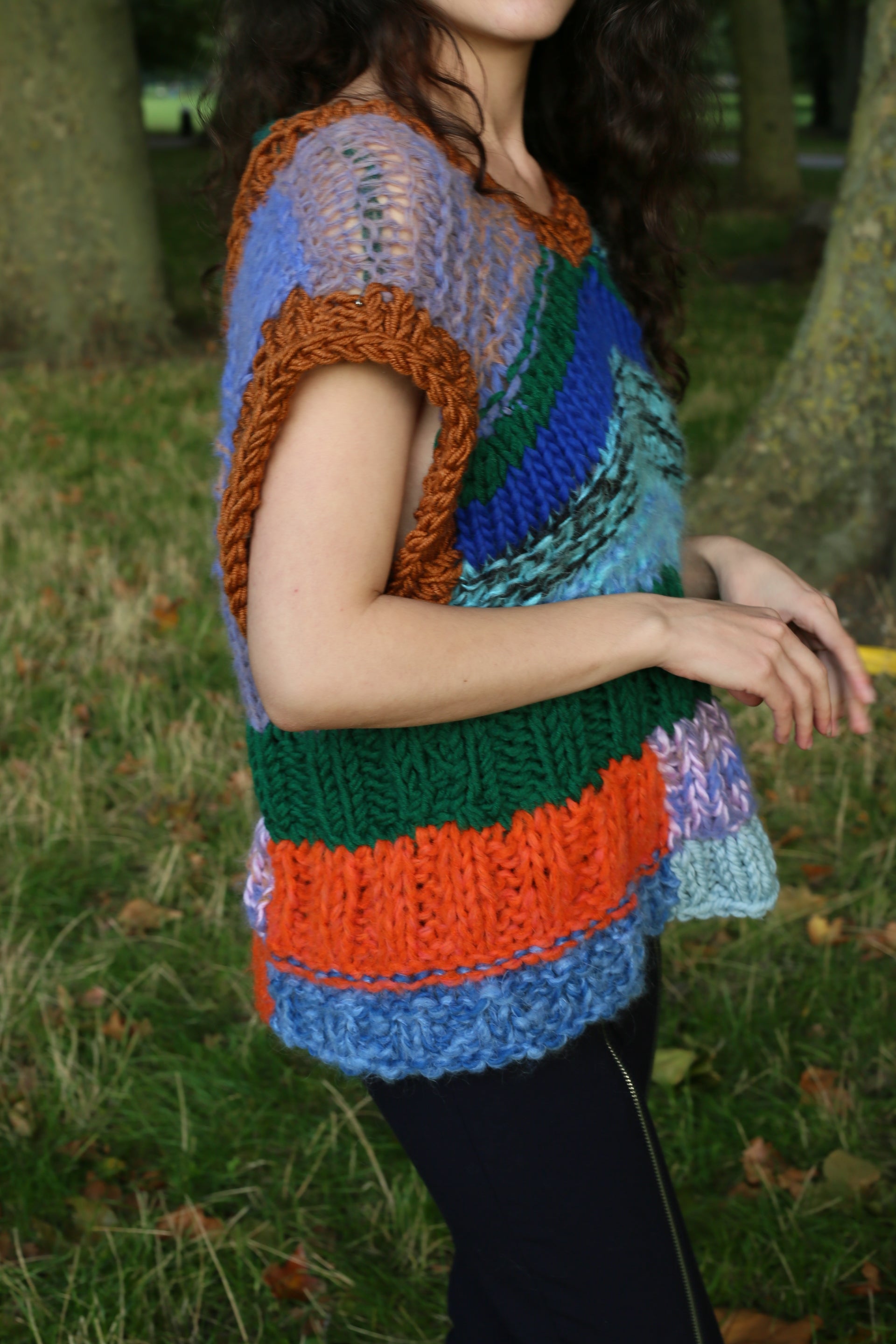 READ BETWEEN THE LINES VEST
