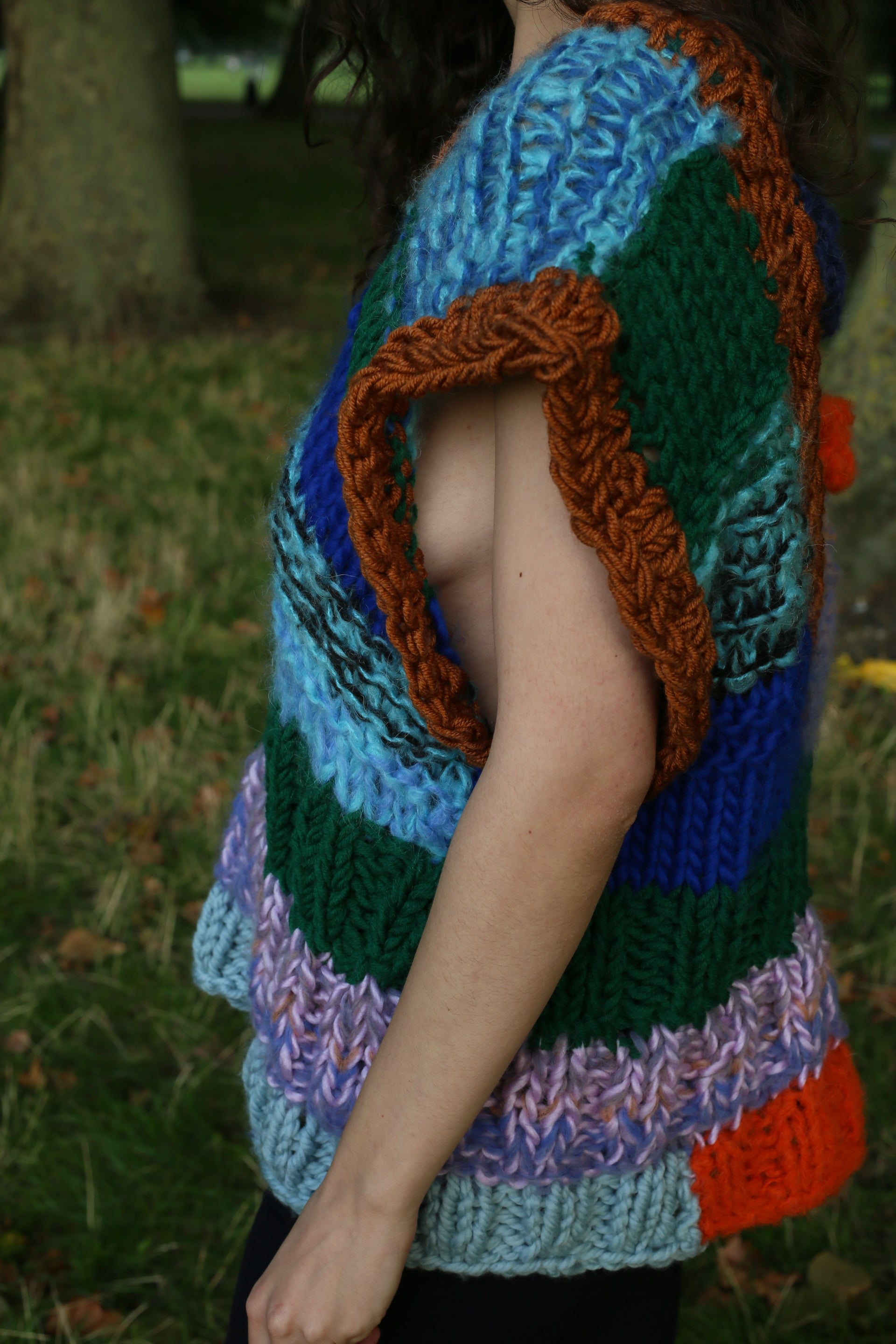 READ BETWEEN THE LINES VEST