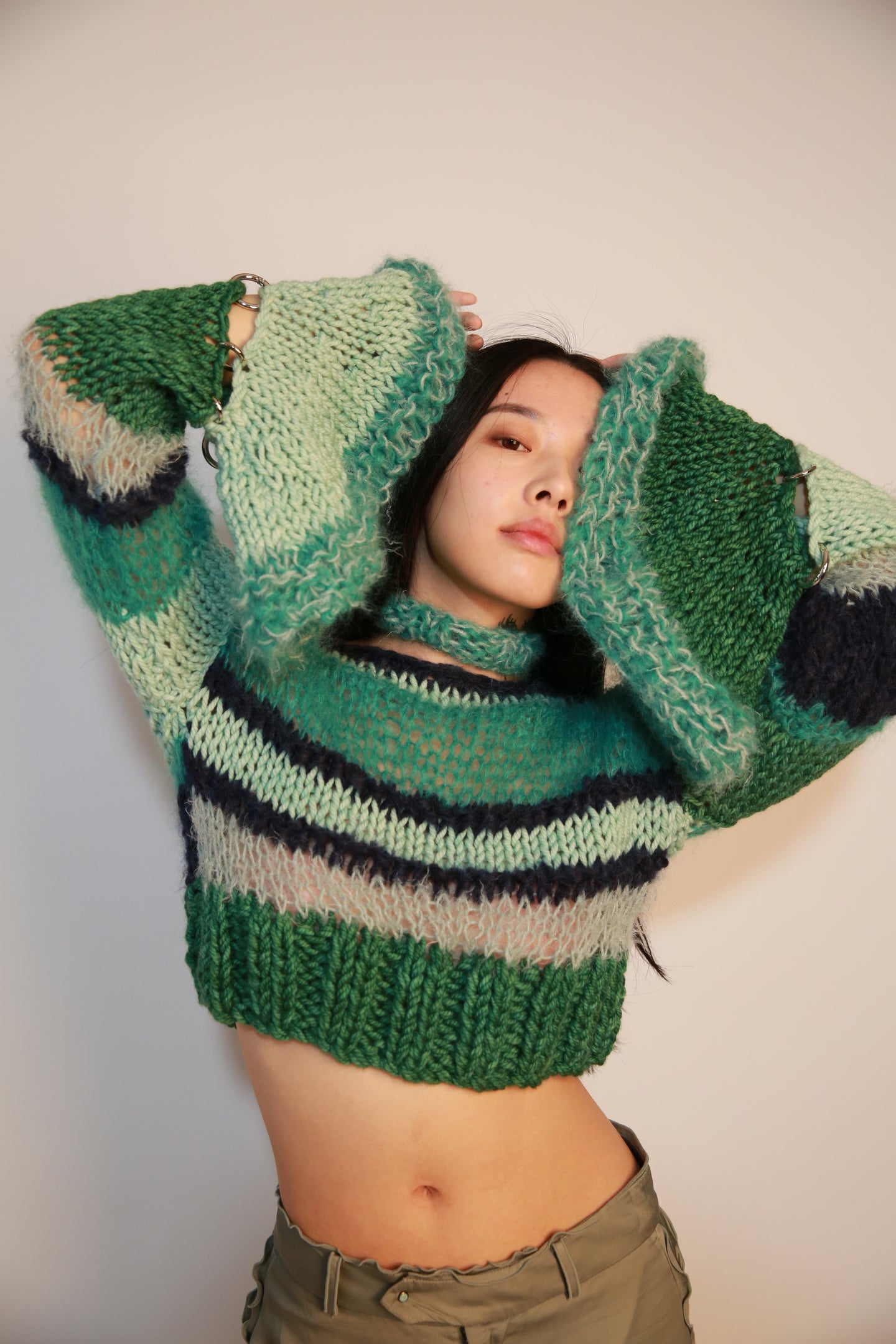 GREEN IS THE WARMEST COLOUR JUMPER