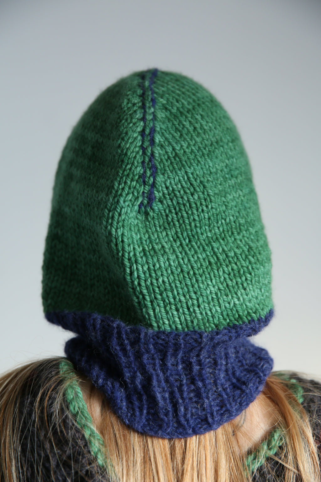 FOREST GREEN & NAVY BALACLAVA