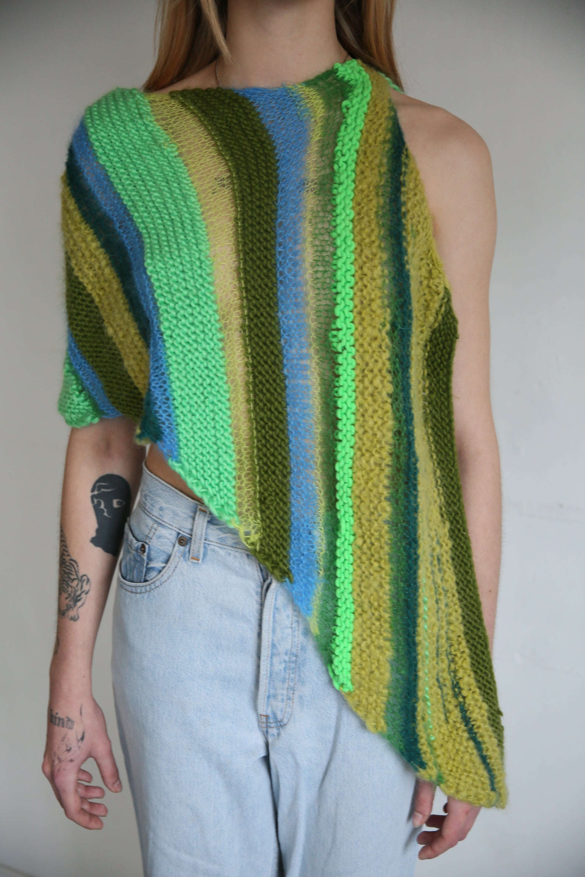 MEAN GREEN MACHINE PONCHO