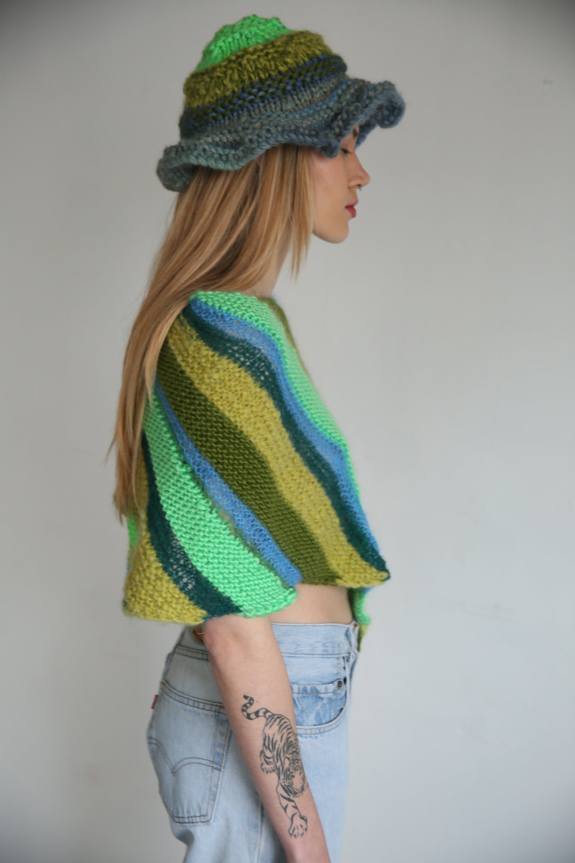 MEAN GREEN MACHINE PONCHO