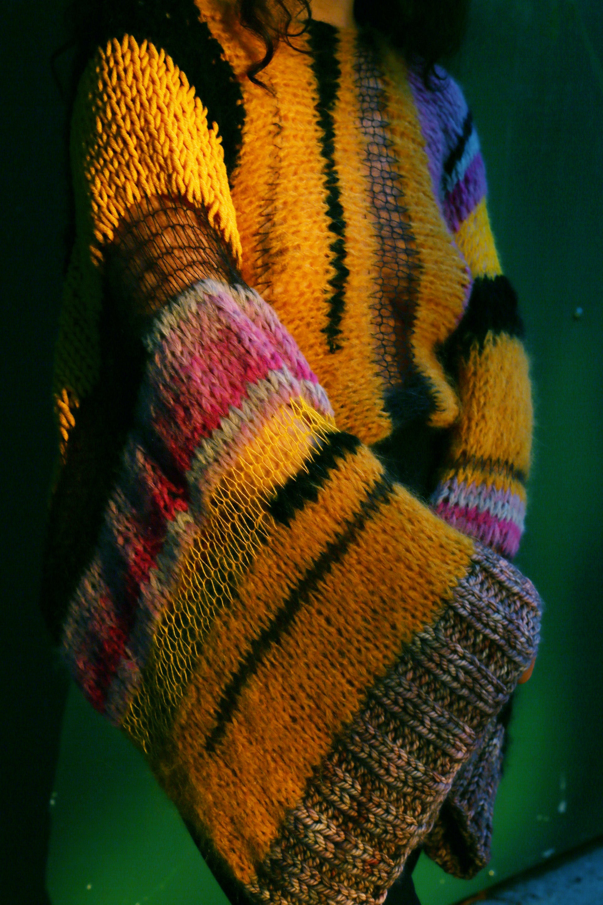 STRIPE THE NIGHT JUMPER
