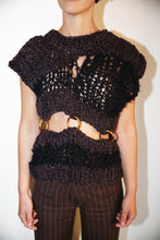 Load image into Gallery viewer, BLACKER THAN BLACK PIERCING VEST
