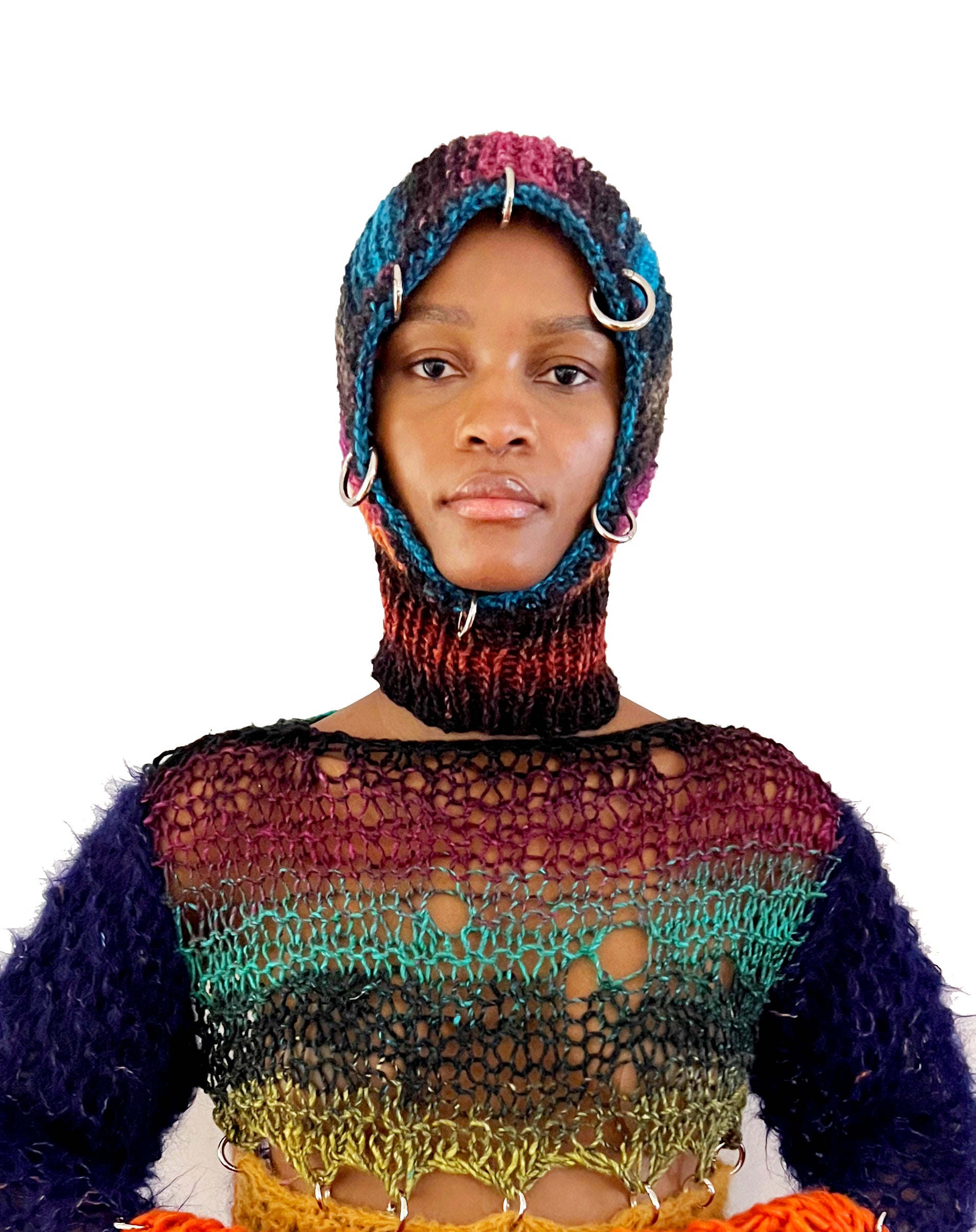 MULTICOLOUR MIDWEIGHT PIERCING BALACLAVA ||