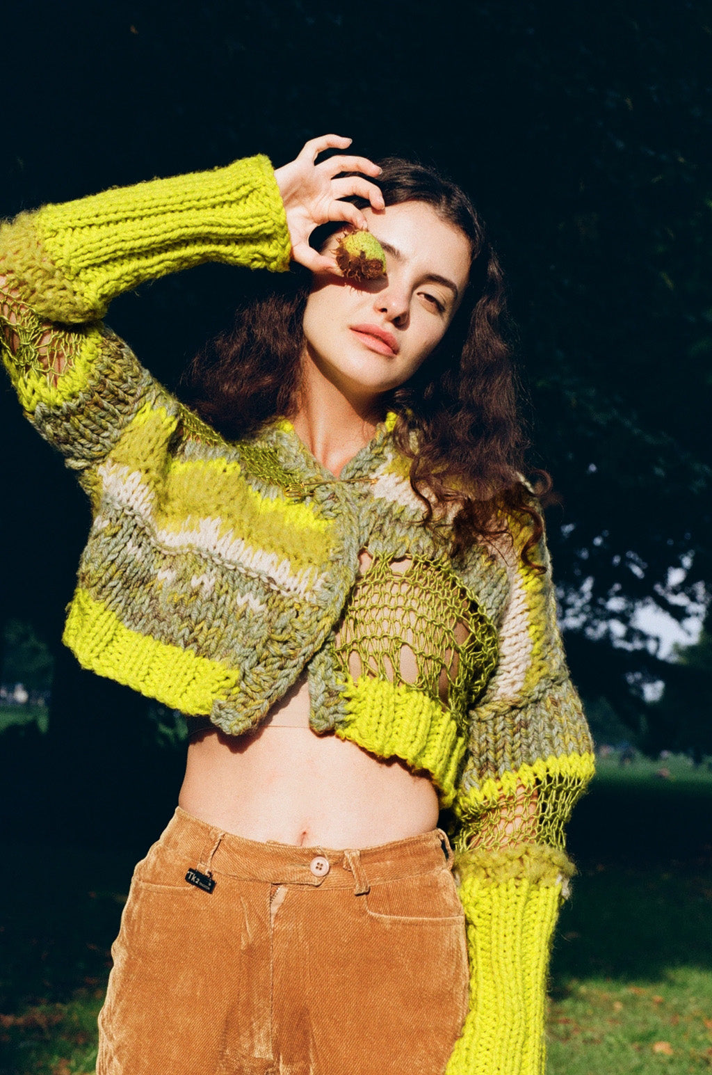 SHE'S SWEET LIKE HONEY, SHARP LIKE A LEMON CARDIGAN
