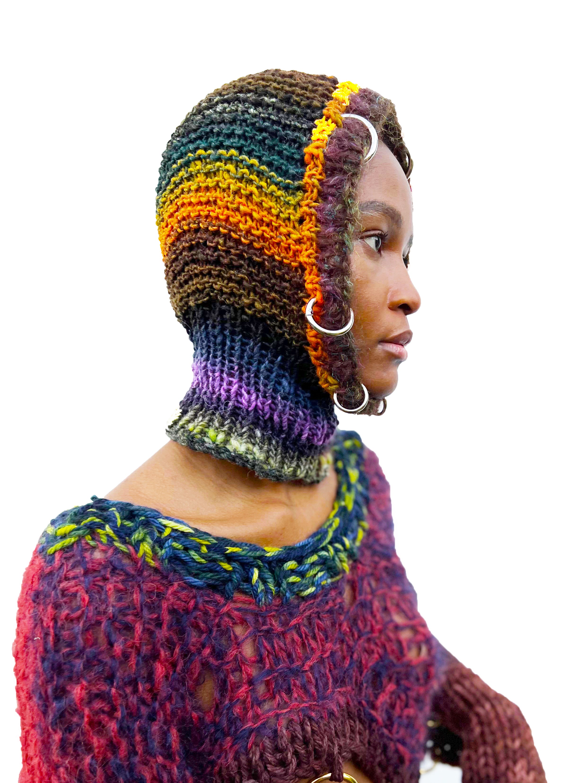 MULTICOLOUR MIDWEIGHT PIERCING BALACLAVA