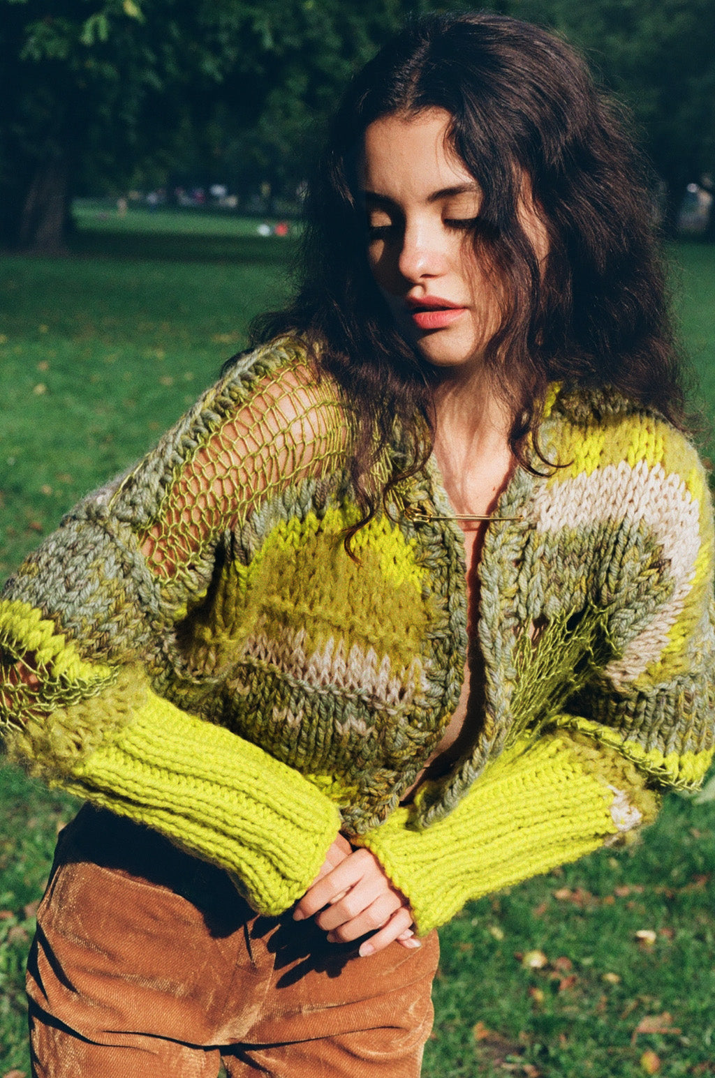 SHE'S SWEET LIKE HONEY, SHARP LIKE A LEMON CARDIGAN