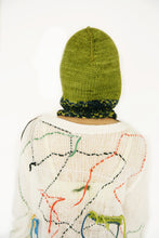 Load image into Gallery viewer, GREEN AND NAVY BALACLAVA
