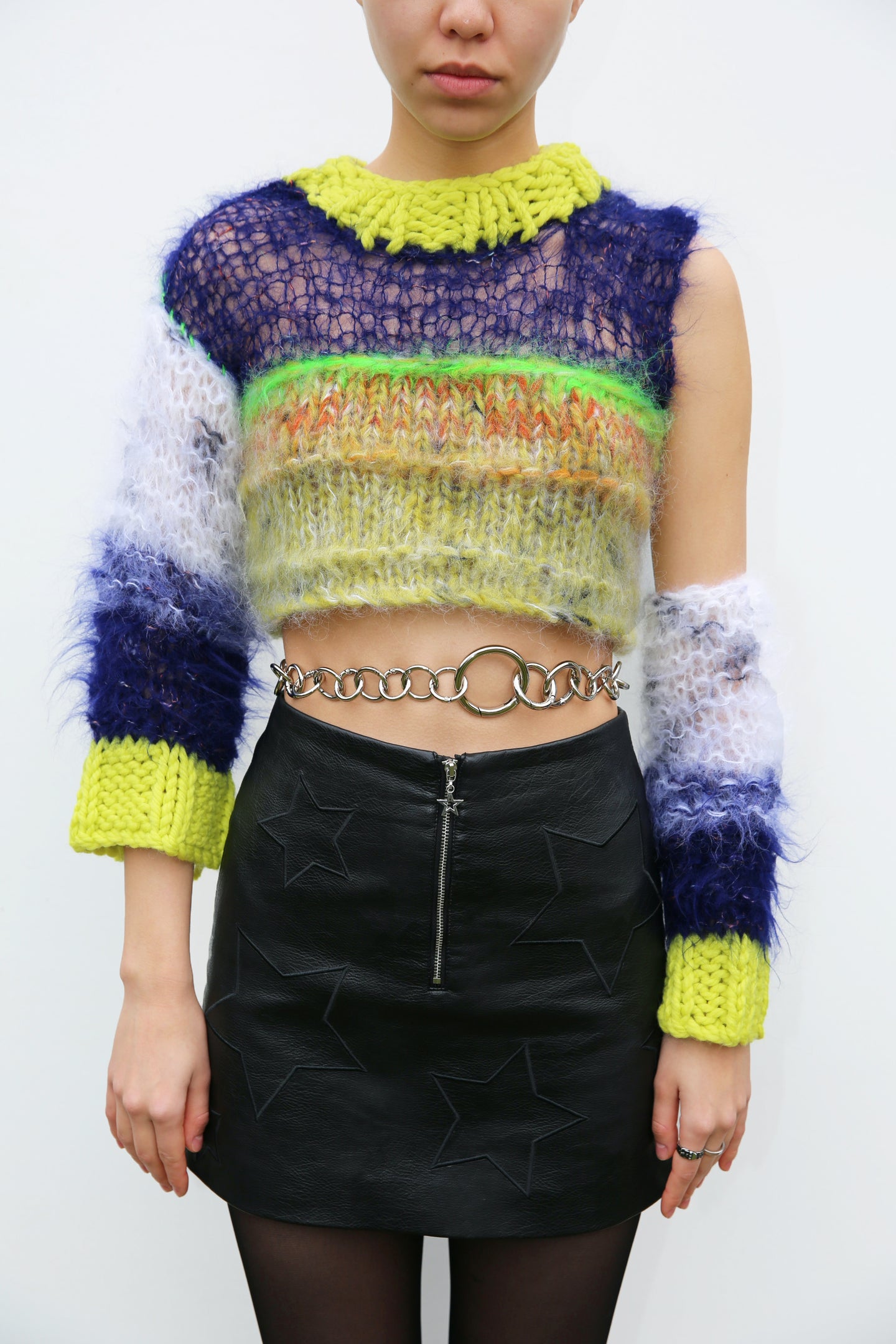 RAVE TO THE GRAVE JUMPER WITH ARM WARMER AND RING BELT